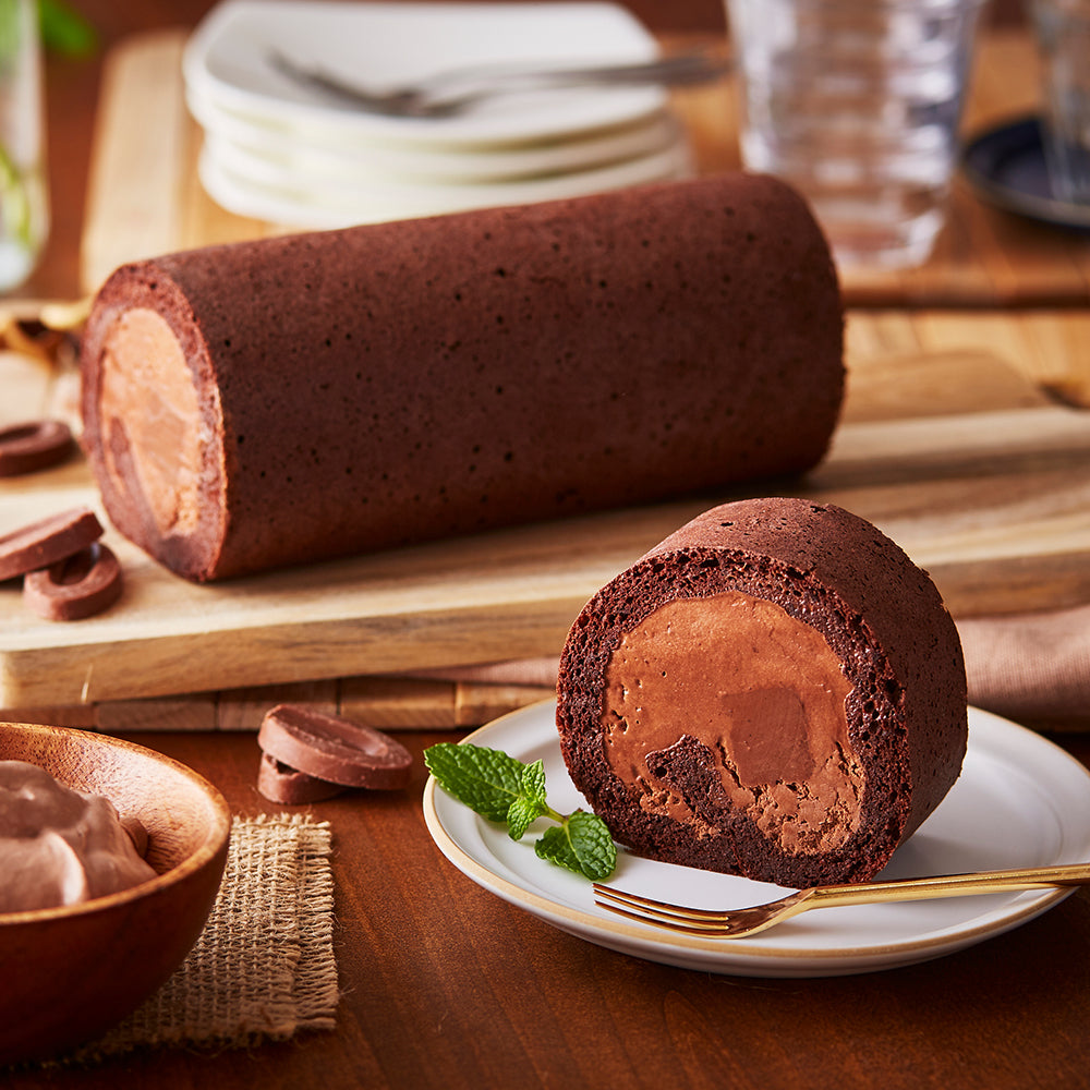 低糖質 チョコレートロールケーキ YASASWEETS