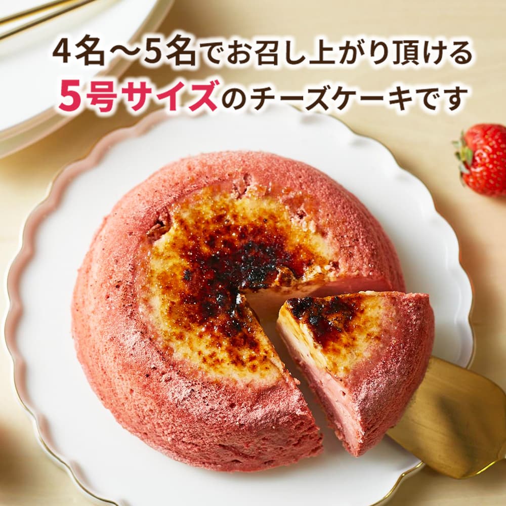天空のチーズケーキ 苺 5号 誕生日 TENKU SWEETS