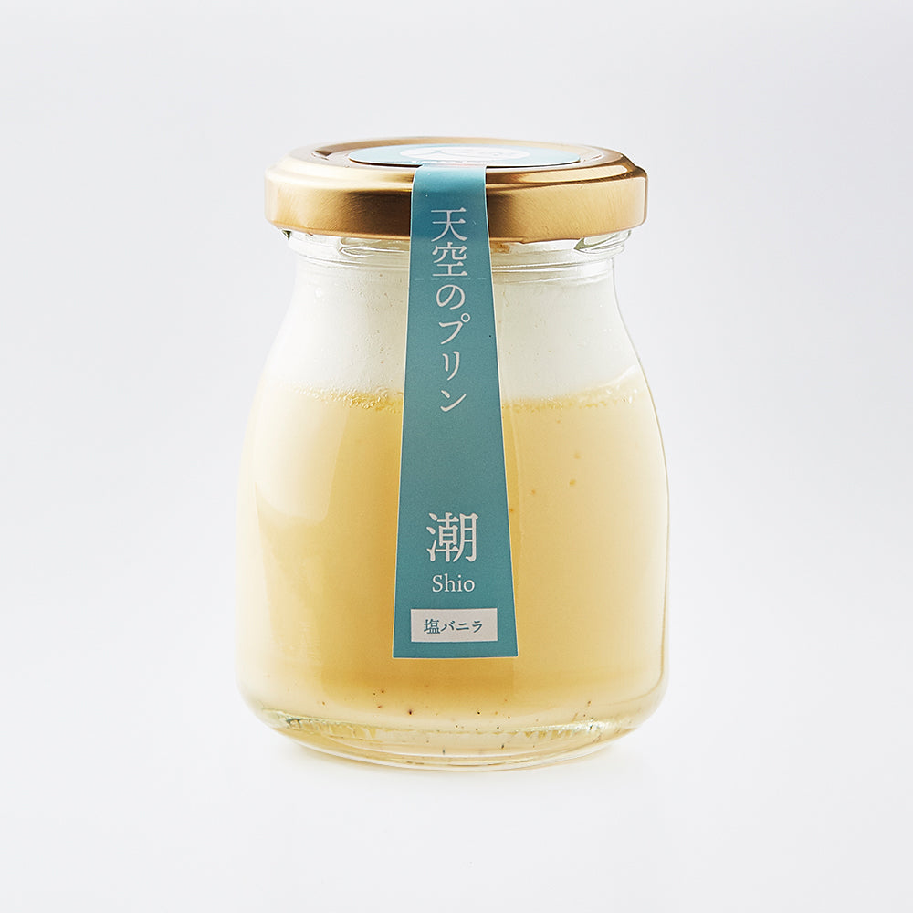 天空のプリン 雅×潮 キャラメル 塩バニラ 6個入り TENKU SWEETS