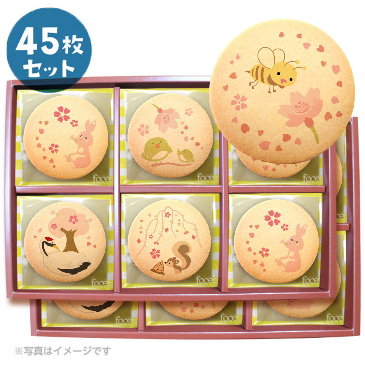 メッセージクッキー 季節限定 桜 LEUK KOEK