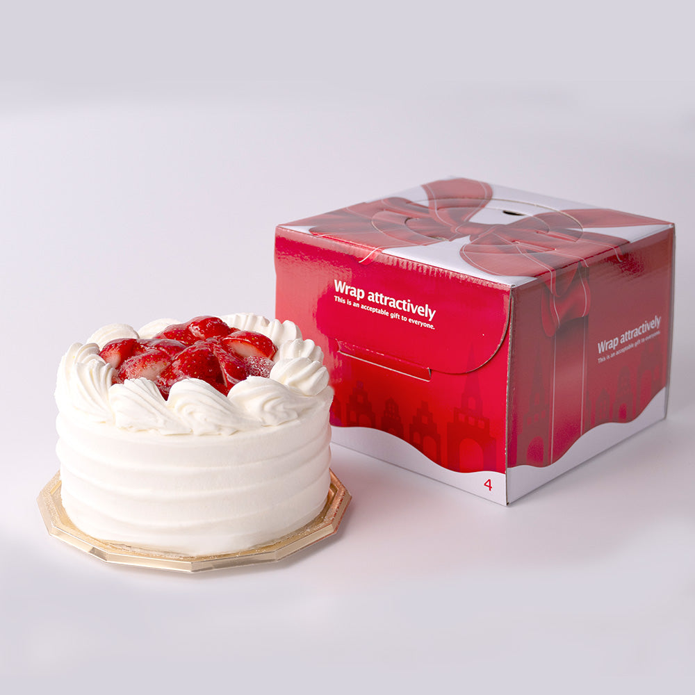 苺のショートケーキ 4号 BOUM FRUITÉ – スイーツ工房フォチェッタ