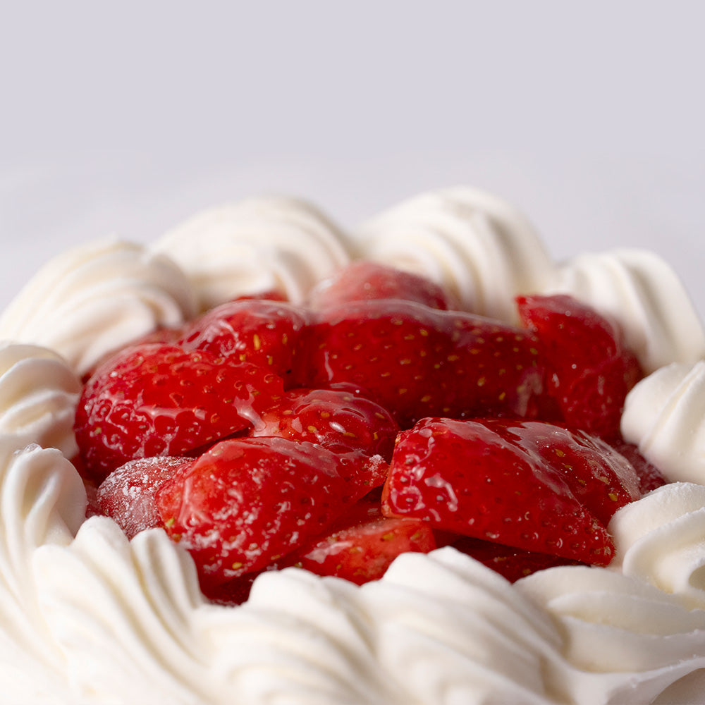 ショートケーキデザインシリーズ *4点 苺のショートケーキ 4号 BOUM FRUITÉ – スイーツ工房フォチェッタ