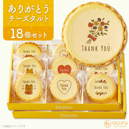 Thank You メッセージ 2023 チーズタルト チーズケーキ タルト フロマージュ イラスト プリント スイーツ ありがとう 感謝を伝える お礼 チーズ プチギフト お取り寄せスイーツ 通販 贈り物 人気 贈り物 おすすめ 有名